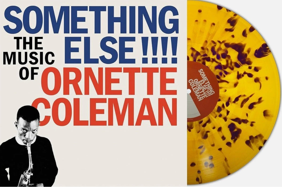 Ornette Coleman Something Else LP Album vinyl record reissue Yellow Splatter