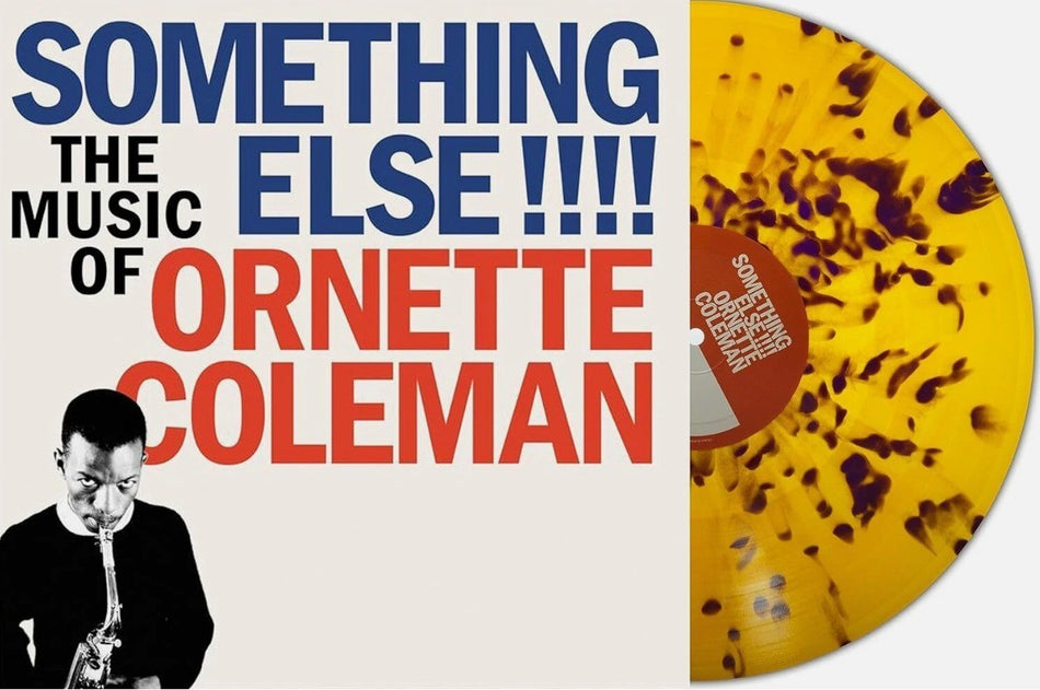 Ornette Coleman Something Else LP Album vinyl record reissue Yellow Splatter