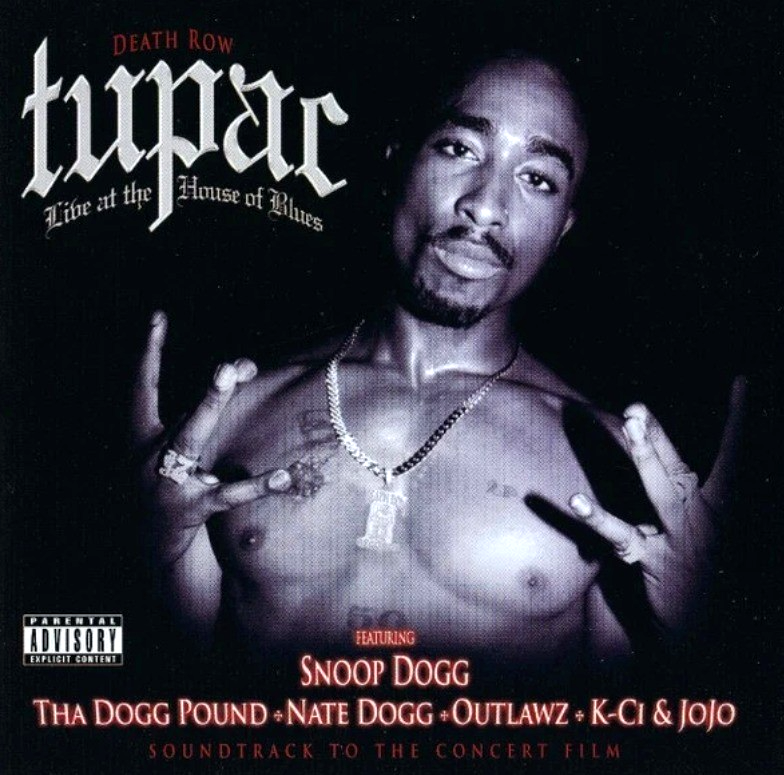 Tupac Live At The House Of Blues CD Album 2005 on	Eagle Records