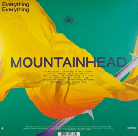 Everything Everything Mountainhead 2024 LP Album Vinyl Record on BMG
