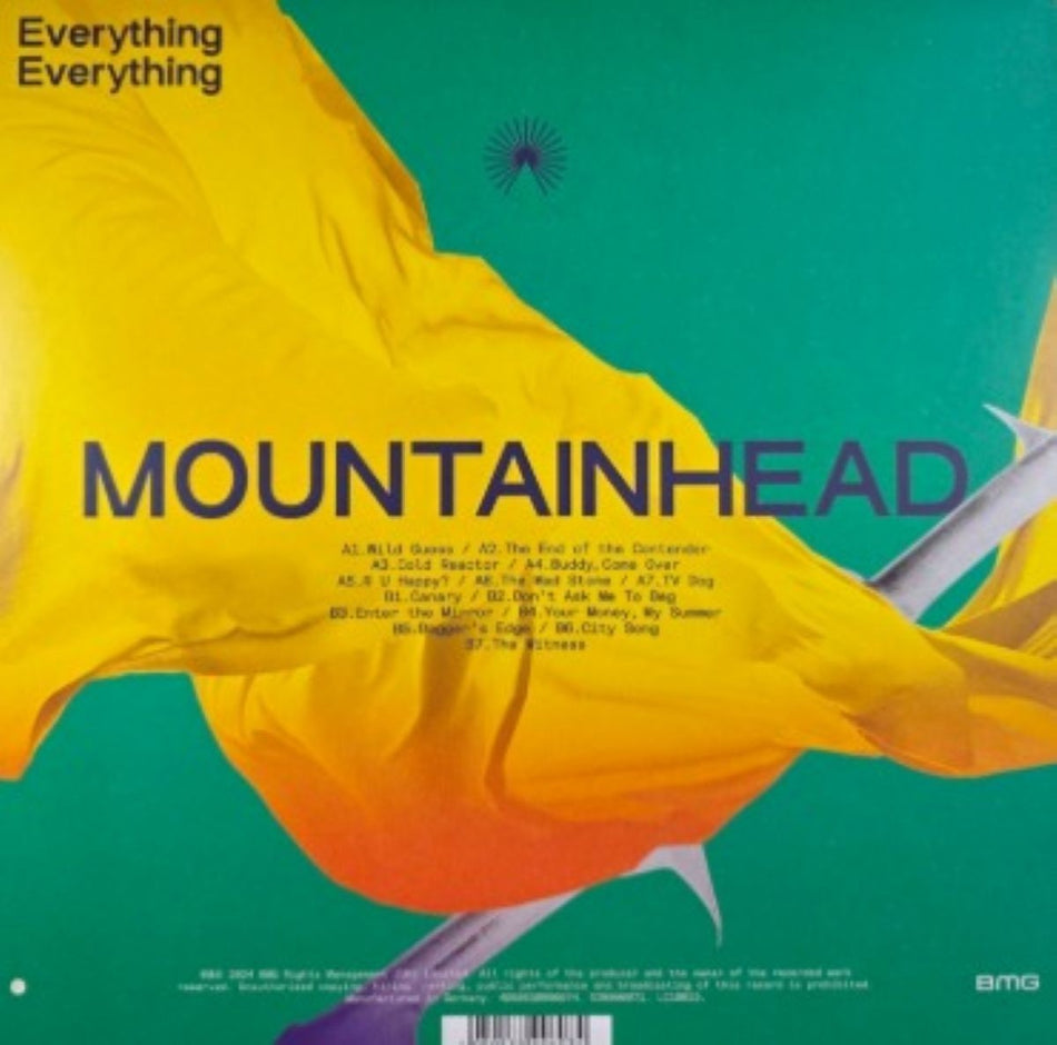 Everything Everything Mountainhead 2024 LP Album Vinyl Record on BMG