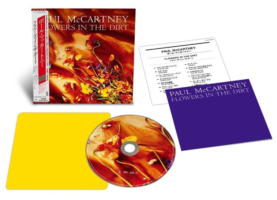 Paul McCartney Flowers In The Dirt 2025 Remastered SHM CD Album Special Edition