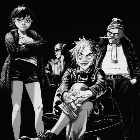 Gorillaz The Now Now LP Album vinyl record 2018 black on Parlophone