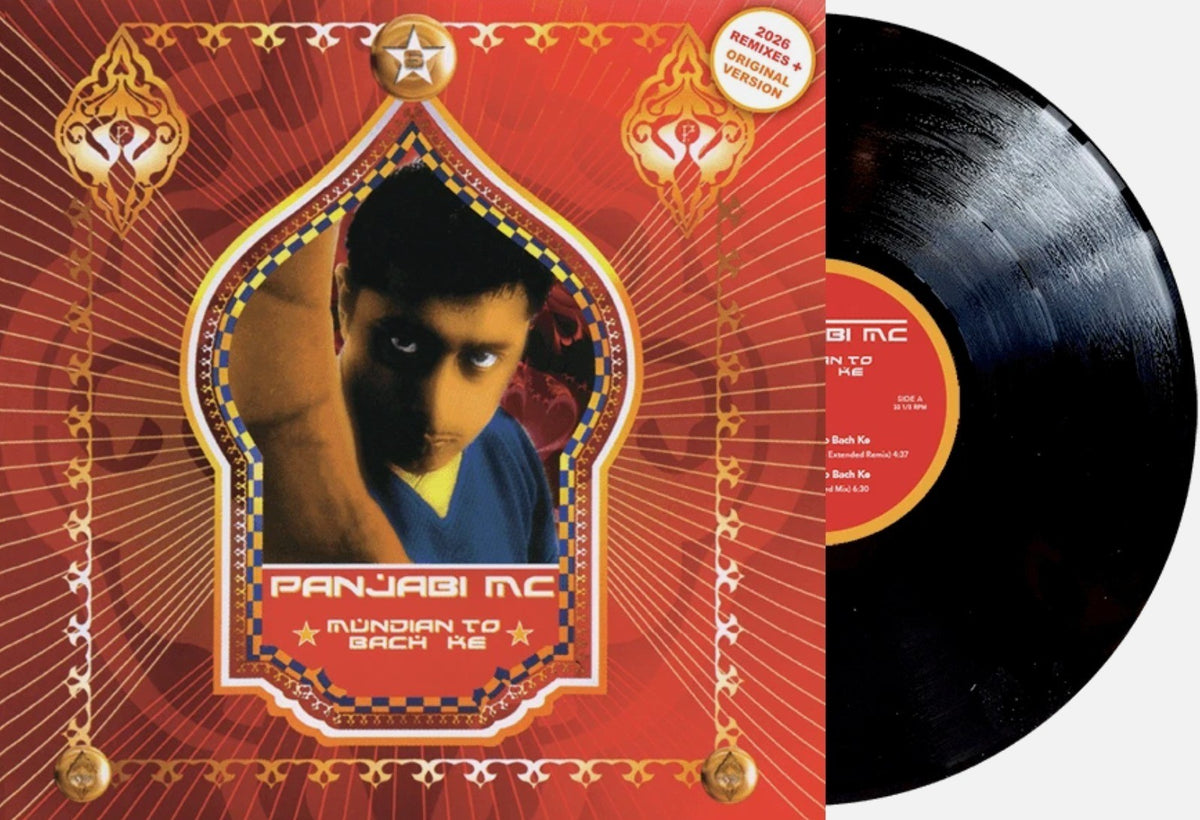 Panjabi MC Mundian To Bach Ke 12" vinyl record 2026 reissue on Dance On The Beat