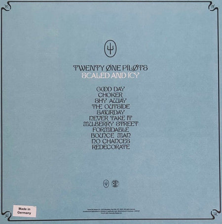 Twenty One Pilots Scaled And Icy LP Album vinyl record black Argentinian import