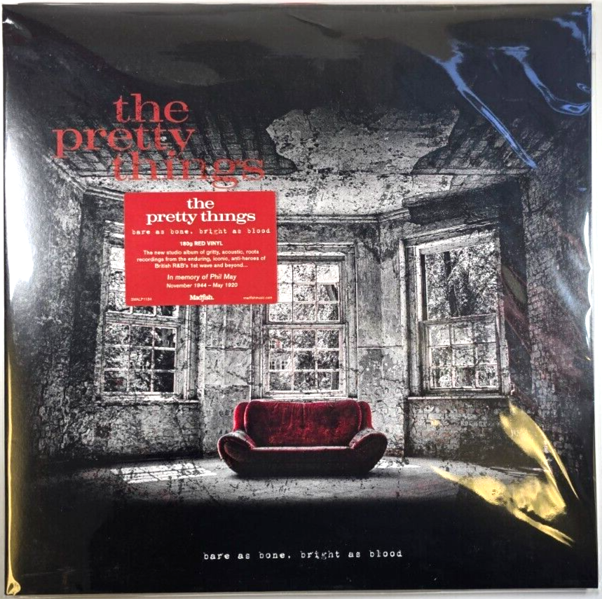 The Pretty Things Bare As Bone, Bright As Blood LP Album vinyl record Ltd Red