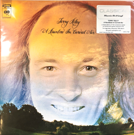 Terry Riley A Rainbow In Curved Air  LP Vinyl Record limited yellow Numbered