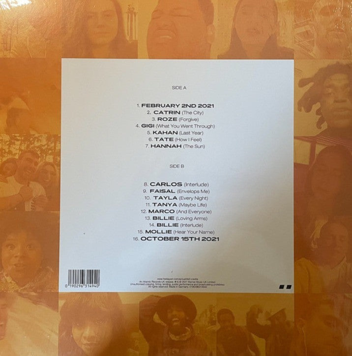 Fred again Actual Life 2 February 2 October 15 2021 LP Album vinyl record clear