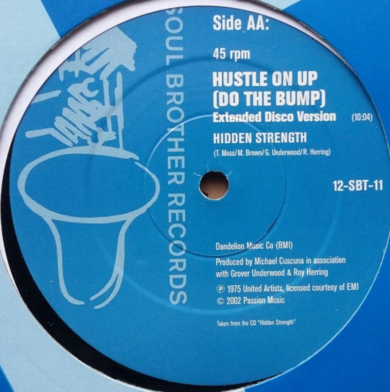 Hidden Strength I Don't Want To Be A Lone Ranger / Hustle On Up 12" Vinyl Record