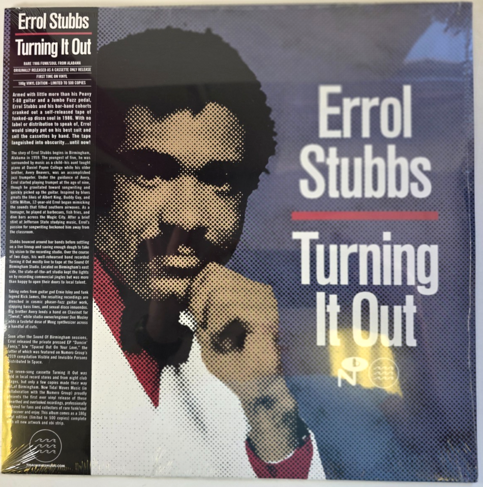Errol Stubbs Turning It Out LP Album vinyl record reissue 2023 soul funk