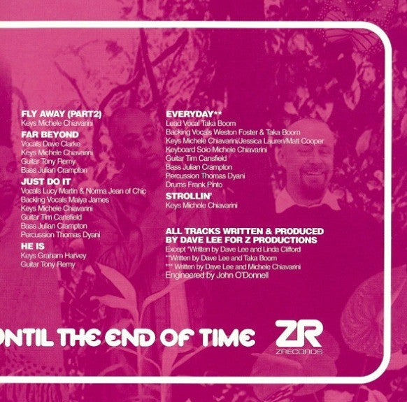 Joey Negro Presents The Sunburst Band Until The End Of Time CD Album Z Records