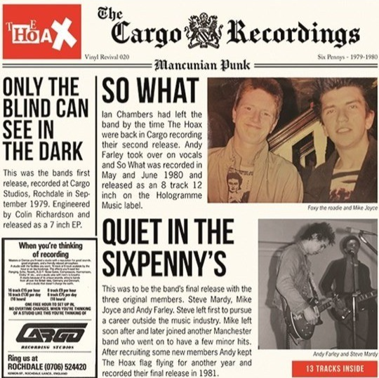 The Hoax The Cargo Recordings LP Album vinyl record RSD 2023 Red remastered