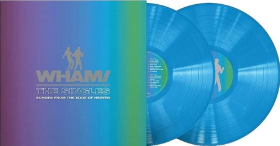 Wham The Singles Echoes From The Edge Of Heaven LP Album vinyl record Blue LTD
