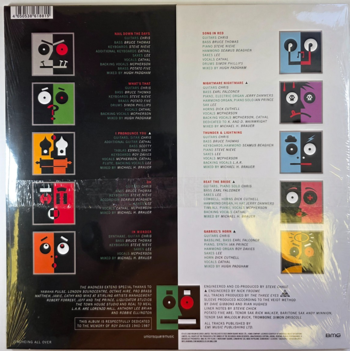 The Madness The Madness  LP Album Vinyl Record 2022 reissue on Union Square