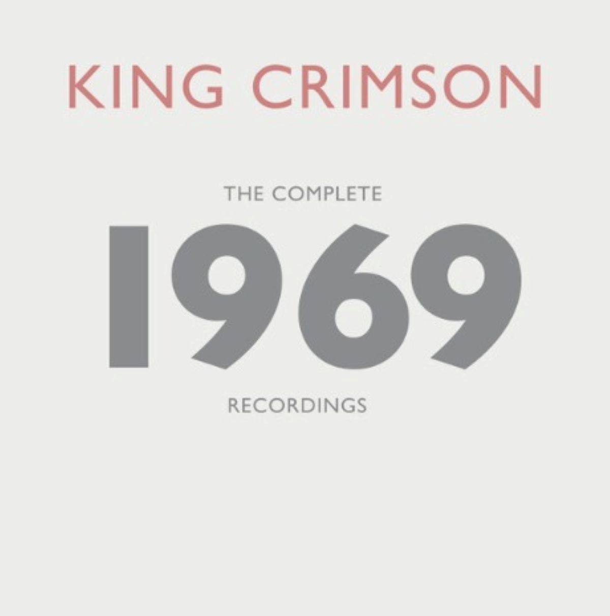 King Crimson The Complete 1969 Recordings 16 Disc CD Blu-Ray Limited Boxset 2020