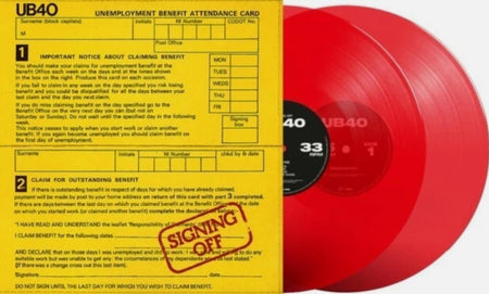 UB40 Signing Off LP Album vinyl record limited Red Reissue remastered 2021