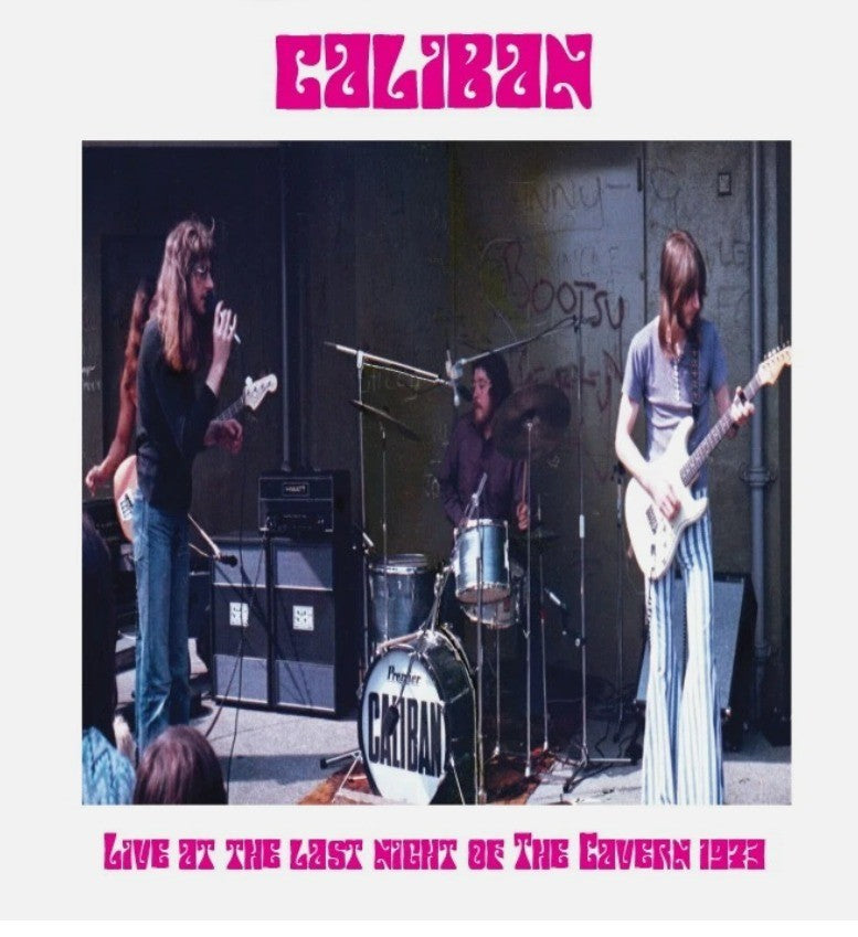CALIBAN Live At The Last Night Of The Cavern 1973 LP Album vinyl record limited