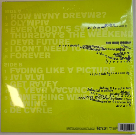 DMA's How Many Dreams? LP Album vinyl record Limited edition white 2023