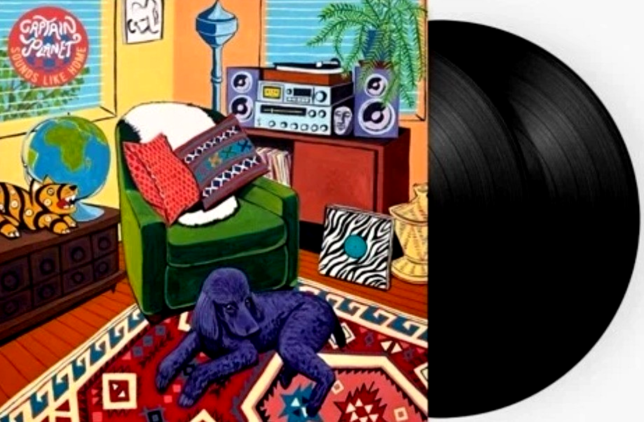 Captain Planet Sounds Like Home LP Album Vinyl Record on Bastard Jazz 2023 black