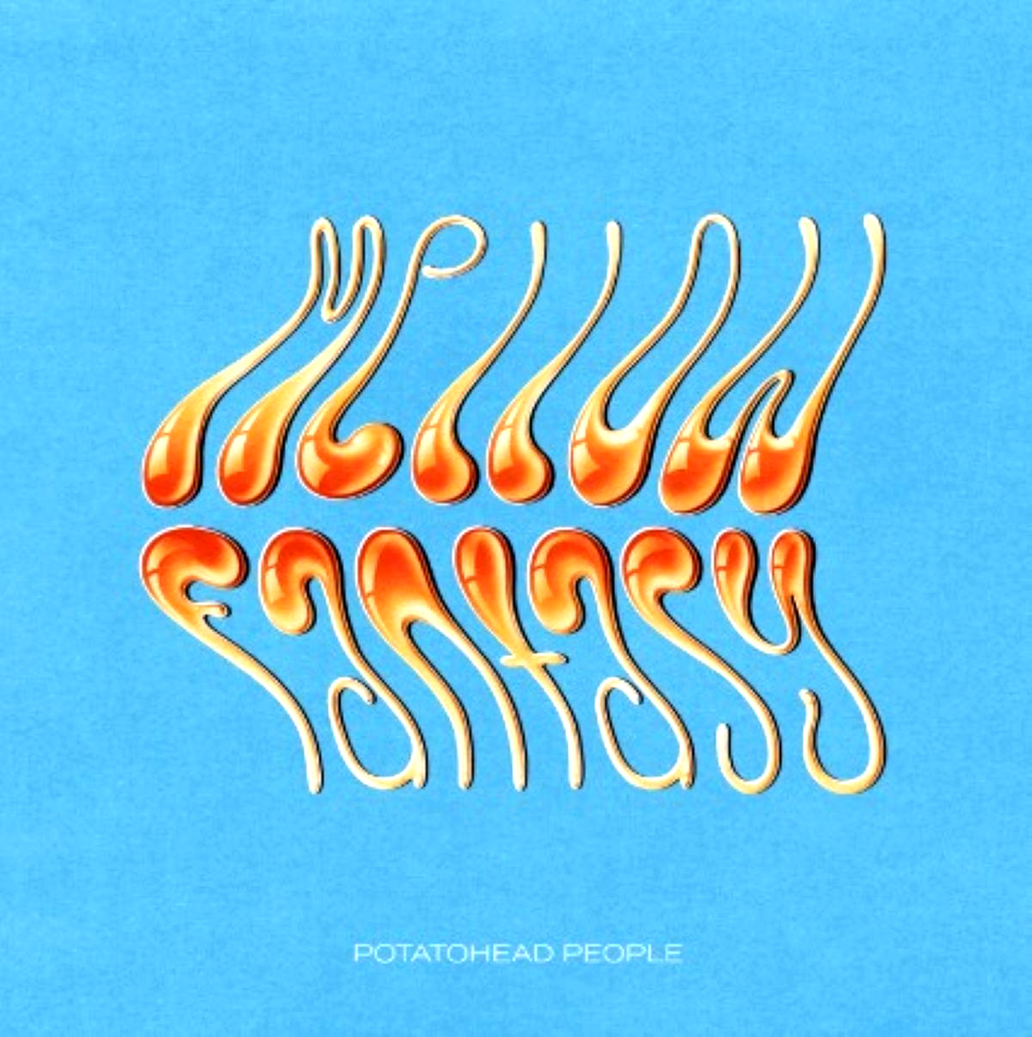 Potatohead People Mellow Fantasy LP Album Vinyl Record Blue & Black Splatter