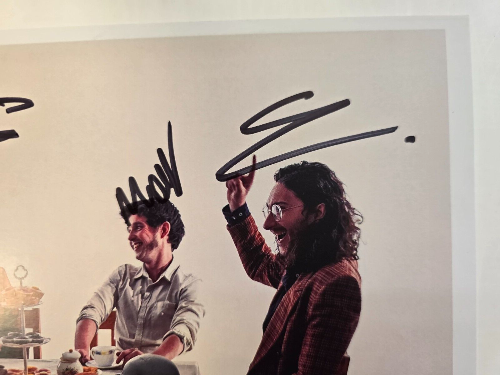 Mother Vulcher Hand Signed presentation size A4 print by Band Members