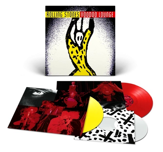 Rolling Stones Voodoo Lounge LP Album Vinyl Record Coloured 30th anniversary