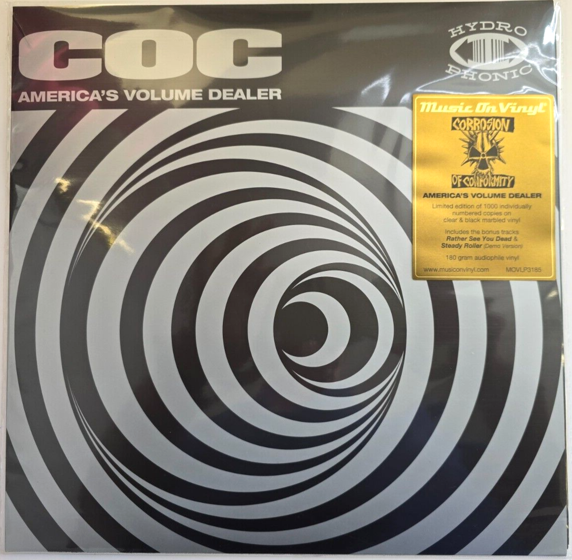 Corrosion Of Conformity – America's Volume Dealer LP Album vinyl record limited