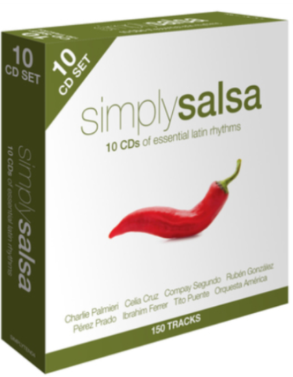 Various – Simply Salsa 2012 BOXSET 10 x CD'S Compilation various artists NEW