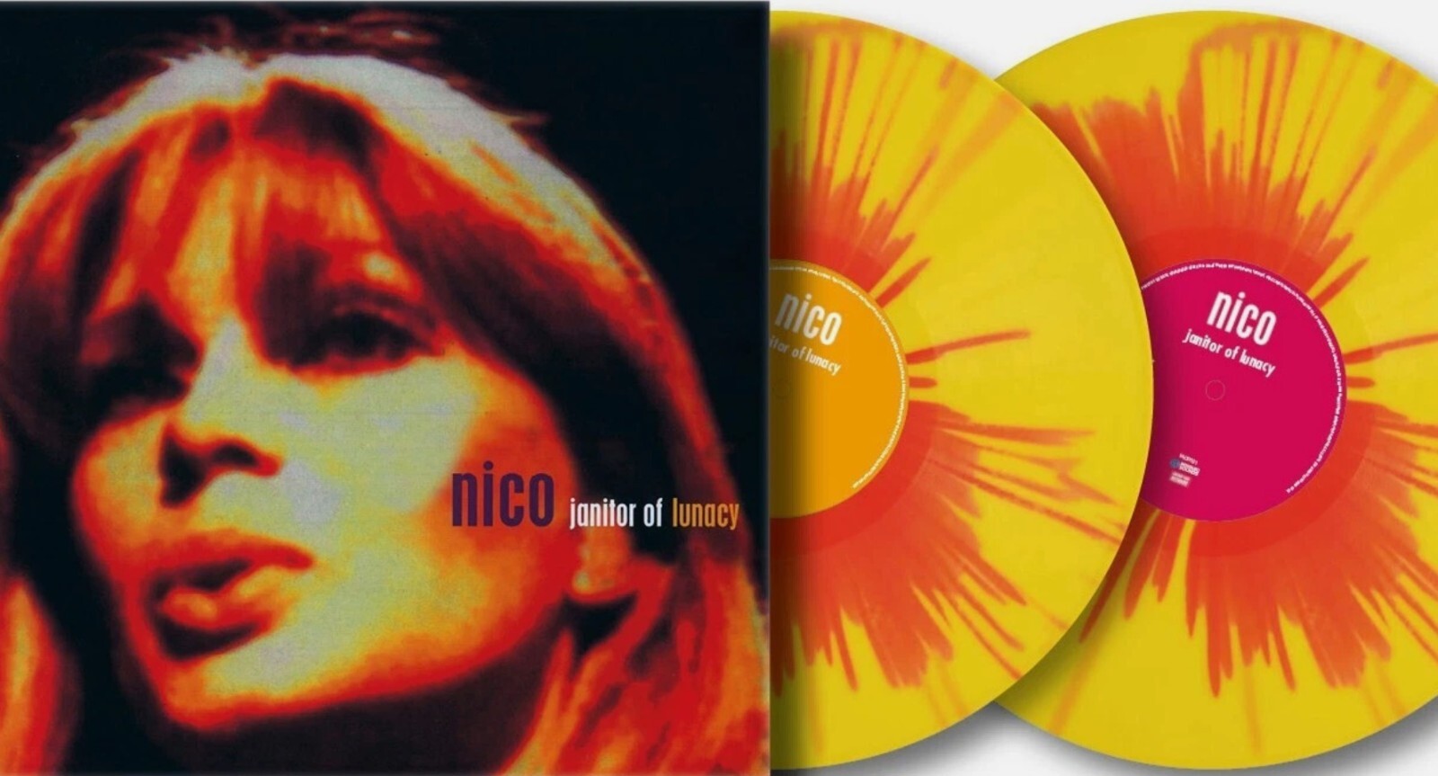 Nico Janitor Of Lunacy LP Album vinyl record numbered splatter Limited reissue