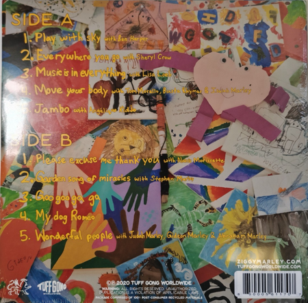 Ziggy Marley More Family Time LP album vinyl record new 20213 reissue Tuff Gong