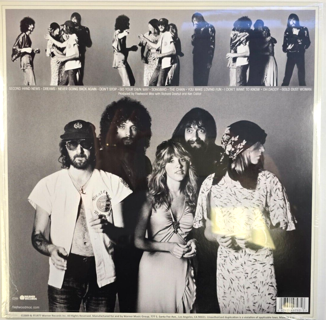 Fleetwood Mac Rumours LP Album Vinyl record 2021 reissue on Warner