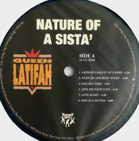 Queen Latifah Nature Of A Sista  LP Album vinyl record 2024 RSD Limited Edition