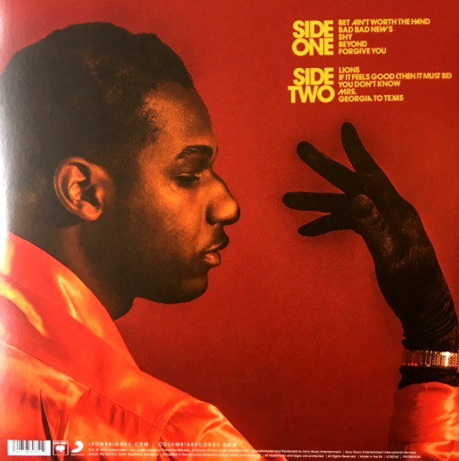 Leon Bridges Good Thing LP Album vinyl record 2018 on Columbia