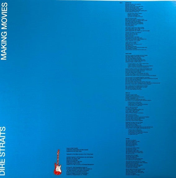 Dire Straits Making Movies LP Album vinyl record remastered 180g reissue 2020