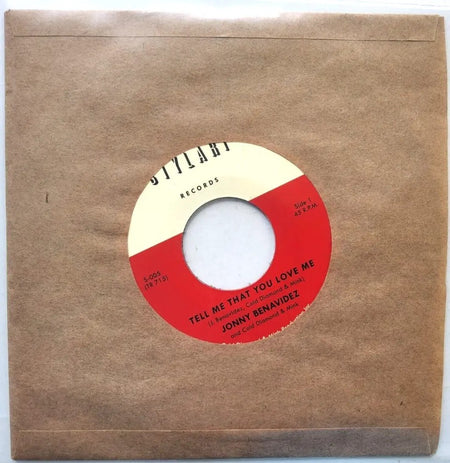 Jonny Benavidez And Cold Diamond & Mink Tell Me That You Love Me 7" record 2020