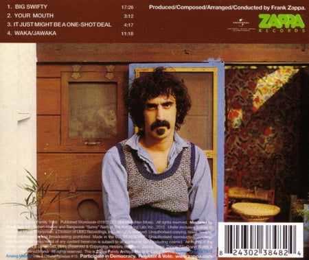 Frank Zappa – Waka/Jawaka CD album remastered reissue on Zappa Records
