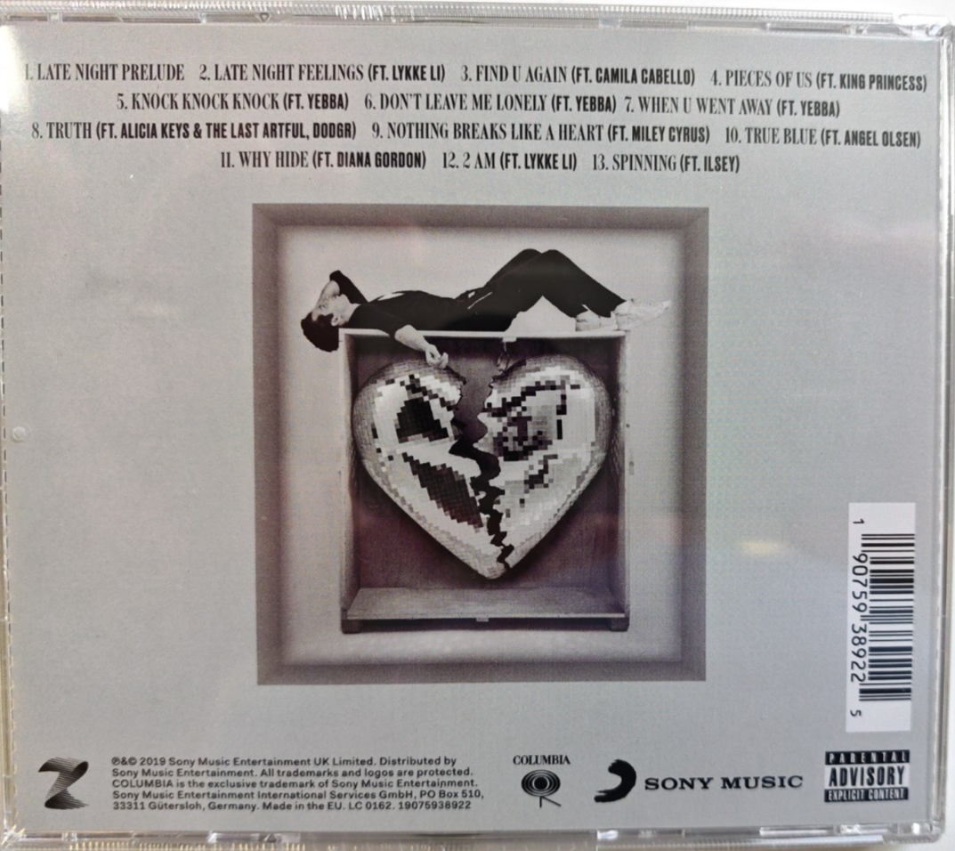 Mark Ronson – Late Night Feelings CD Album 2019 on Columbia
