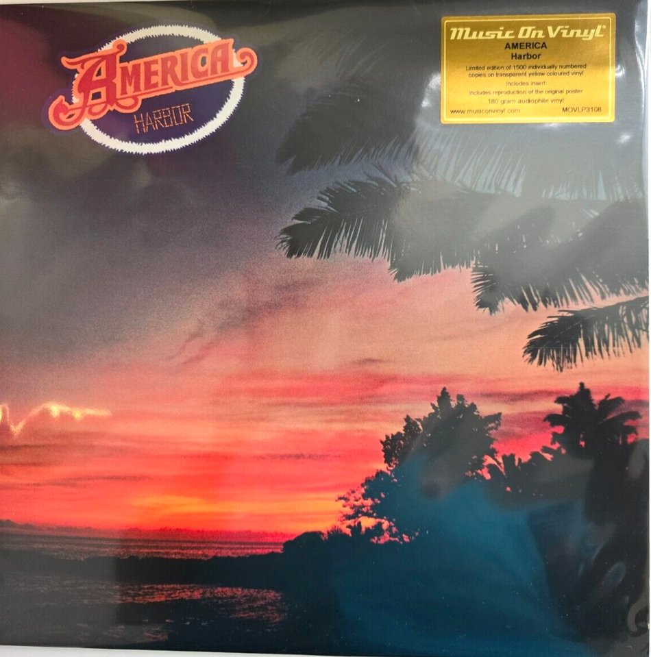 America Harbor  LP Album vinyl record  limited yellow numbered reissue 180g 2022