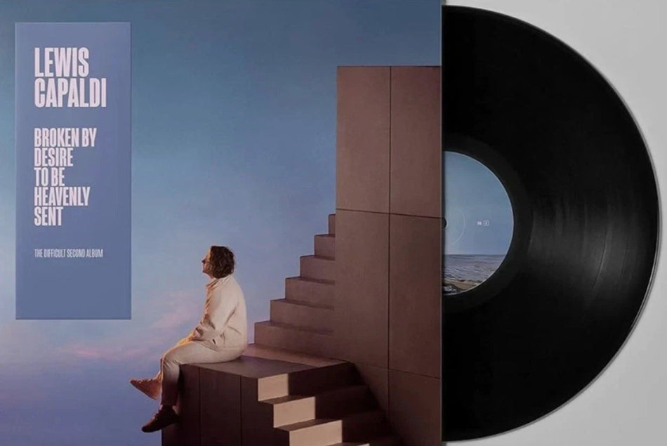 Lewis Capaldi Broken By Desire To Be Heavenly Sent LP Album vinyl record 2023
