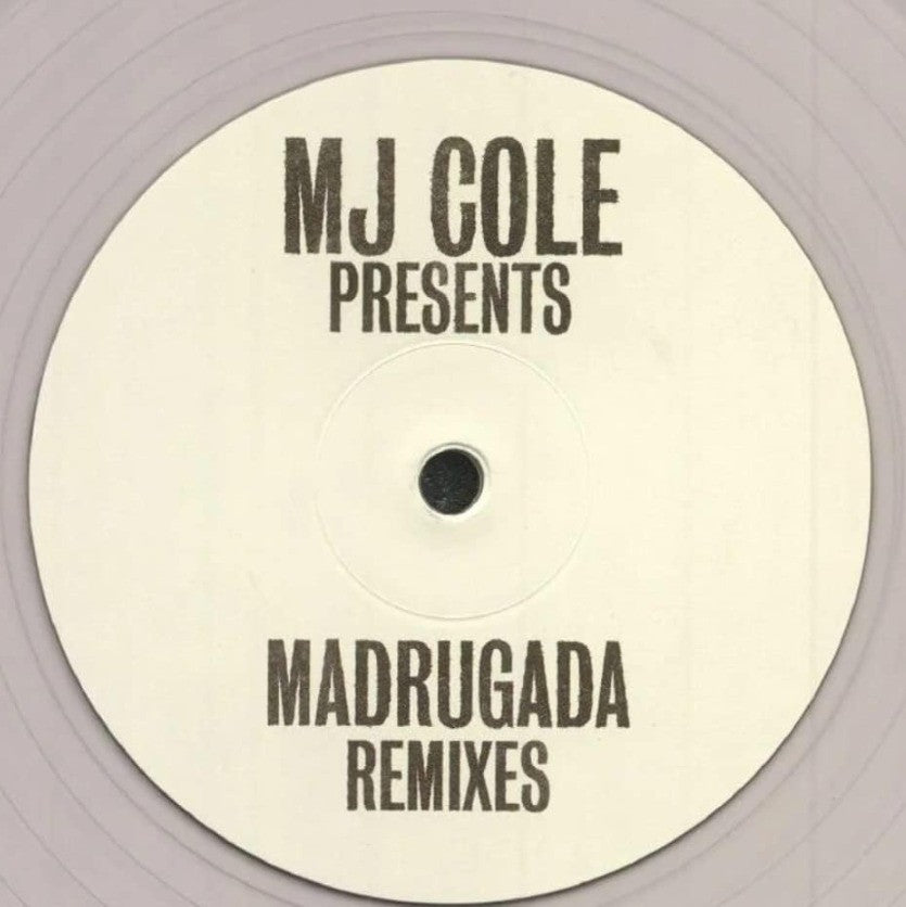 MJ Cole Madrugada Remixes 12" vinyl record limited clear UK garage house 2020