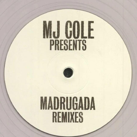 MJ Cole Madrugada Remixes 12" vinyl record limited clear UK garage house 2020