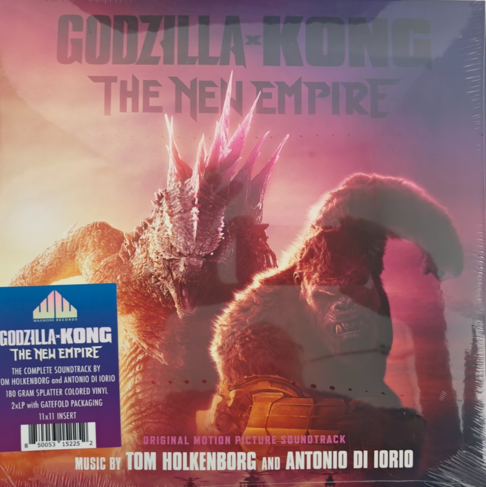 Tom Holkenborg & Antonio Di Iorio Godzilla x Kong LP Album vinyl record Splatter