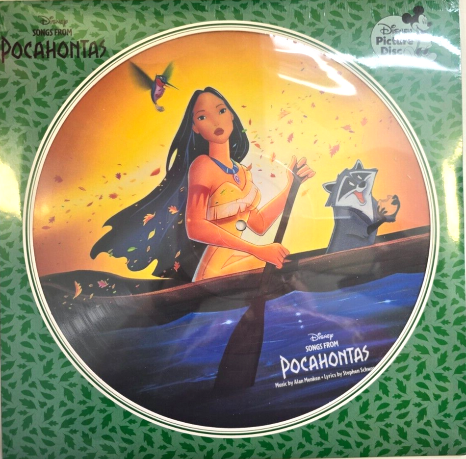 Alan Menken – Songs From Pocahontas LP Album vinyl picture disc limited 2020