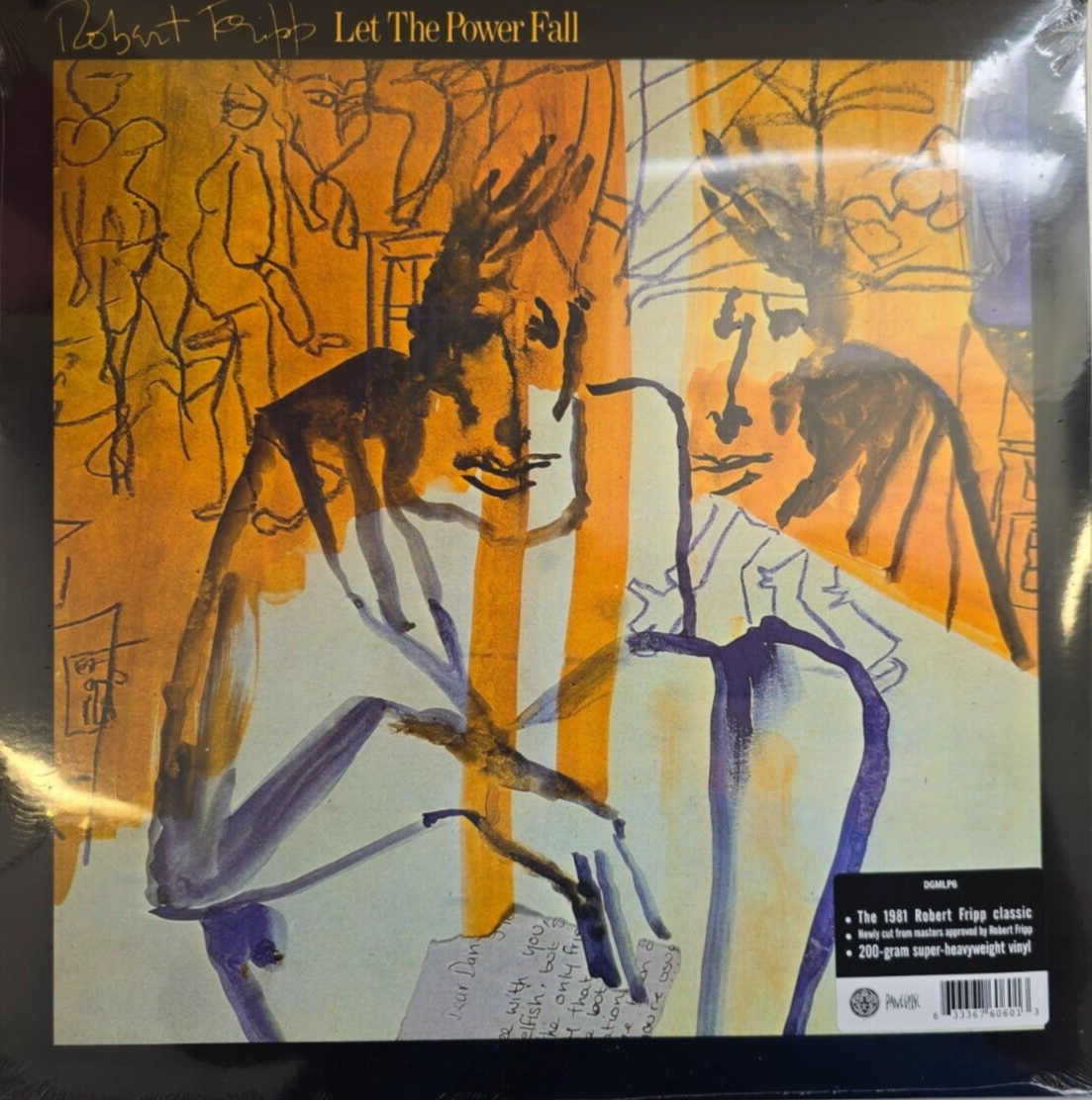 Robert Fripp Let The Power Fall LP Album vinyl record 2022 reissue 180gram prog