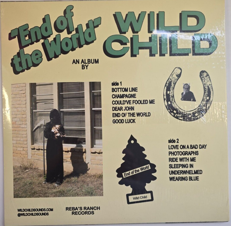 Wild Child End of the World LP Album vinyl record limited clear green 2023