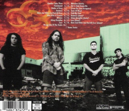 Biohazard Urban Discipline CD Album 1998 Remastered gold disc version Roadrunner