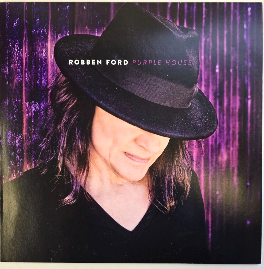 Robben Ford  Purple House LP Album vinyl record 2018 on Ear Music Bules Rock