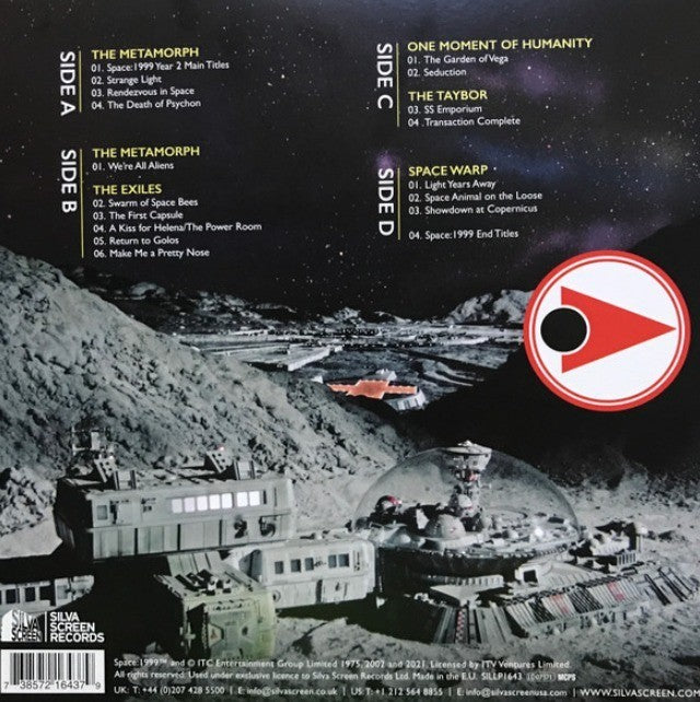 Barry Gray Space 1999 Year one OST LP Album vinyl record White Remastered