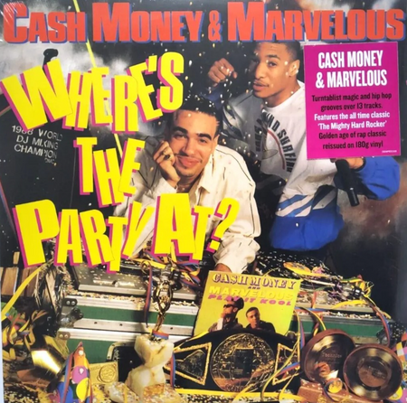 Cash Money & Marvelous – Where's The Party At? 2020 LP Album vinyl record