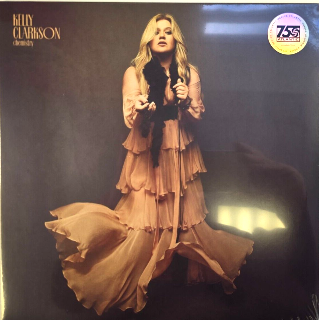 Kelly Clarkson Chemistry LP album vinyl record  2023 'orchid opaque' coloured